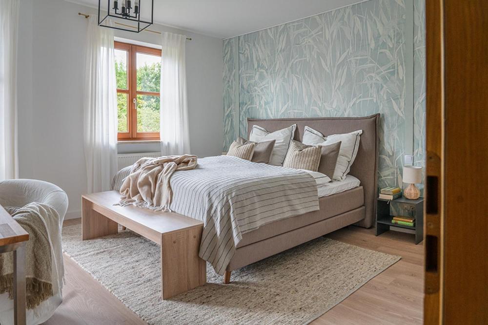 Stilvolle Seewohnung In Utting Utting am Ammersee Zewnętrze zdjęcie